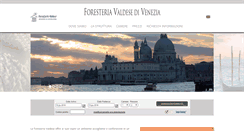 Desktop Screenshot of foresteriavenezia.it